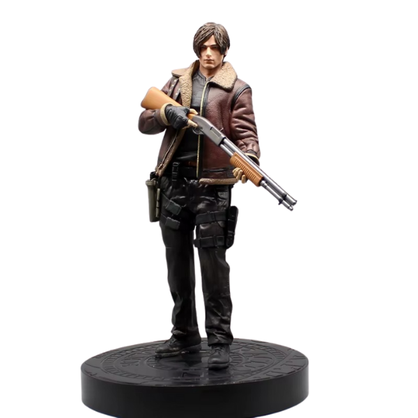 Leon Action Figure Caçador de Zumbis Resident evil 4