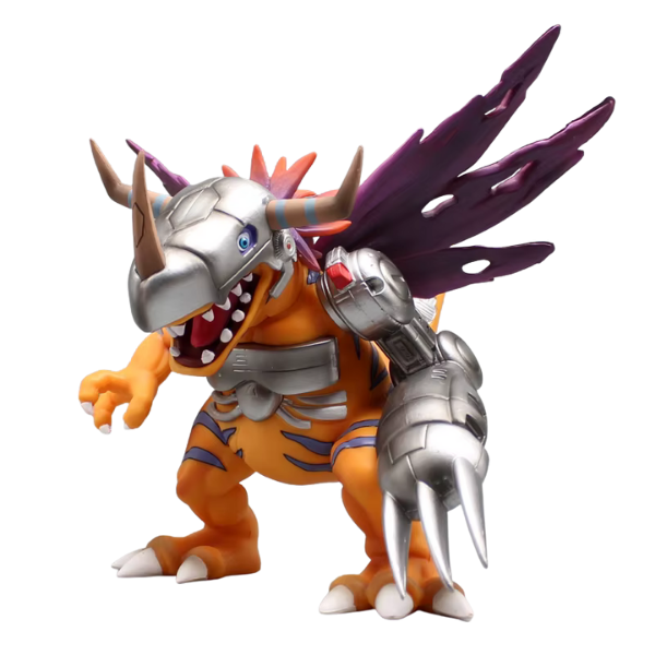 MetalGreymon Digimon Adventure – Action Figure Anime 19cm para Decoração e Coleção Geek